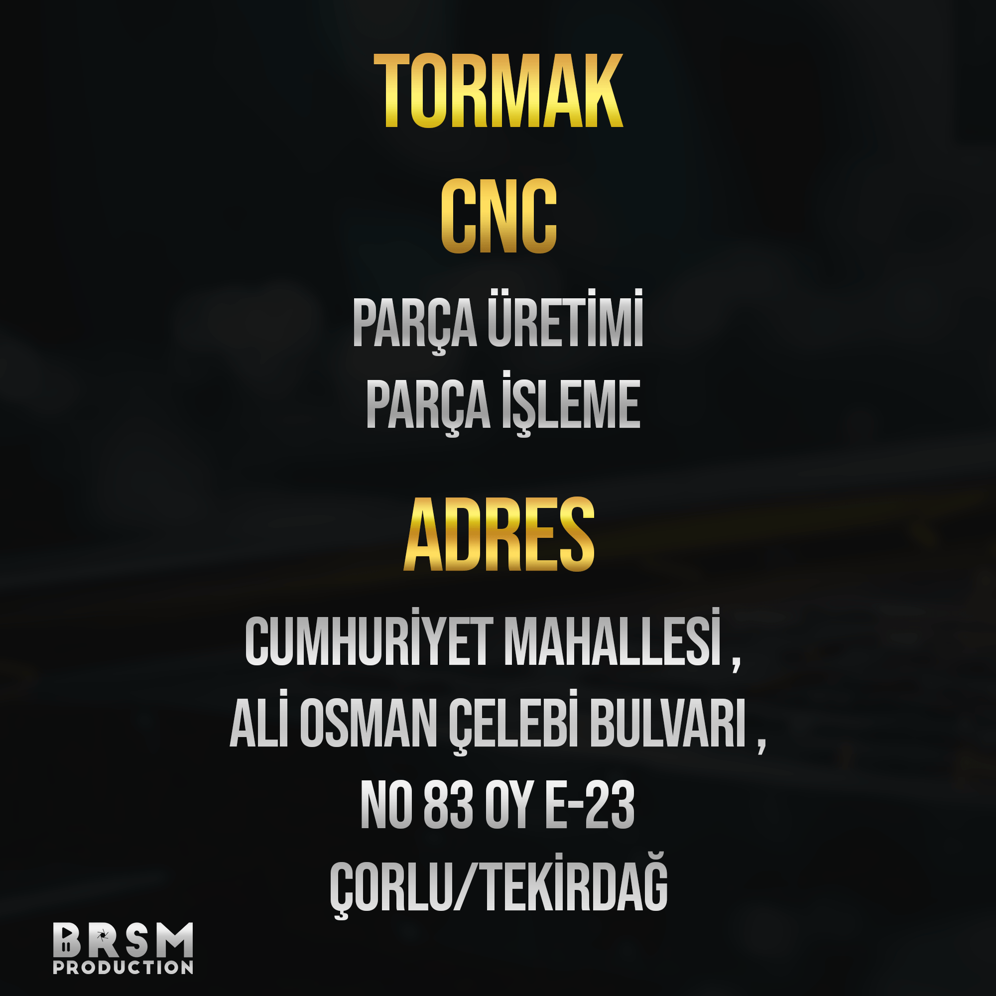 TORMAK CNC